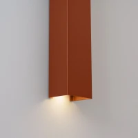 Wall lamp 150 cm – linear, red ochre, GU10 - Image 6