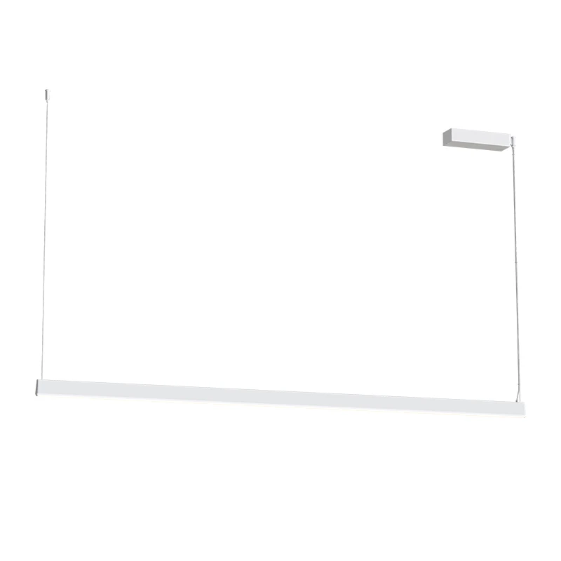 LED linijinis pakabinamas šviestuvas 152 cm – baltas, TRIAC