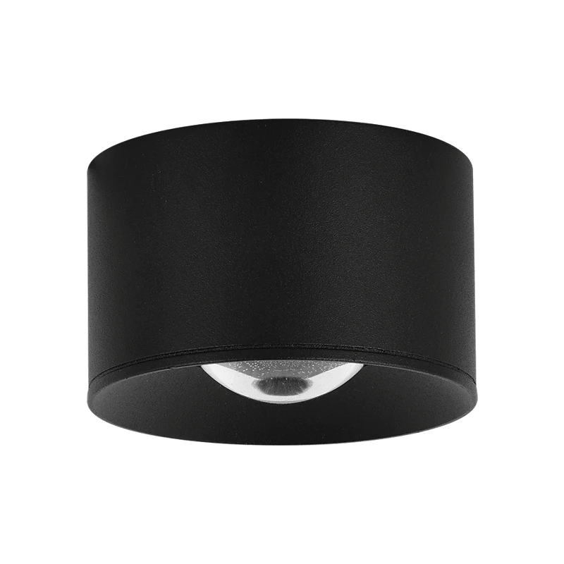 Black Surface LED Ceiling Spotlight IP54