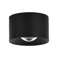 Black Surface LED Ceiling Spotlight IP54 - Image 1