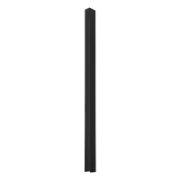 Sieninis šviestuvas 150 cm – linijinis, juodas, GU10 - Nuotrauka 2