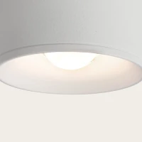 White Surface-Mounted LED Ceiling Spot D80 IP54 - Image 3