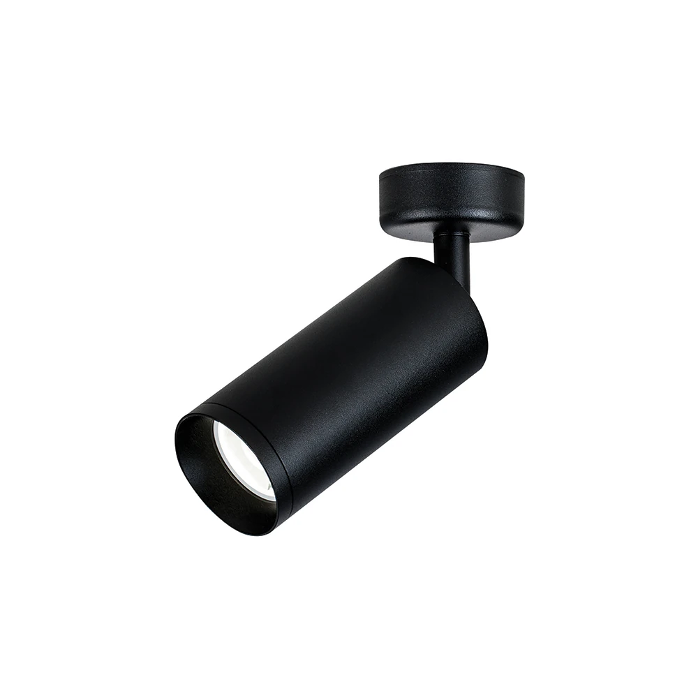 Surface LED Ceiling Spot 9W 3000K Black Matt