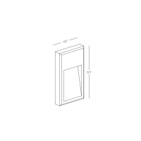 Outdoor LED Step Light Graphite 6W 3000K IP65 - Image 2