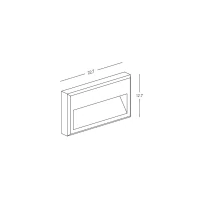 Outdoor Surface LED Step Light, Graphite, IP65 - Image 4