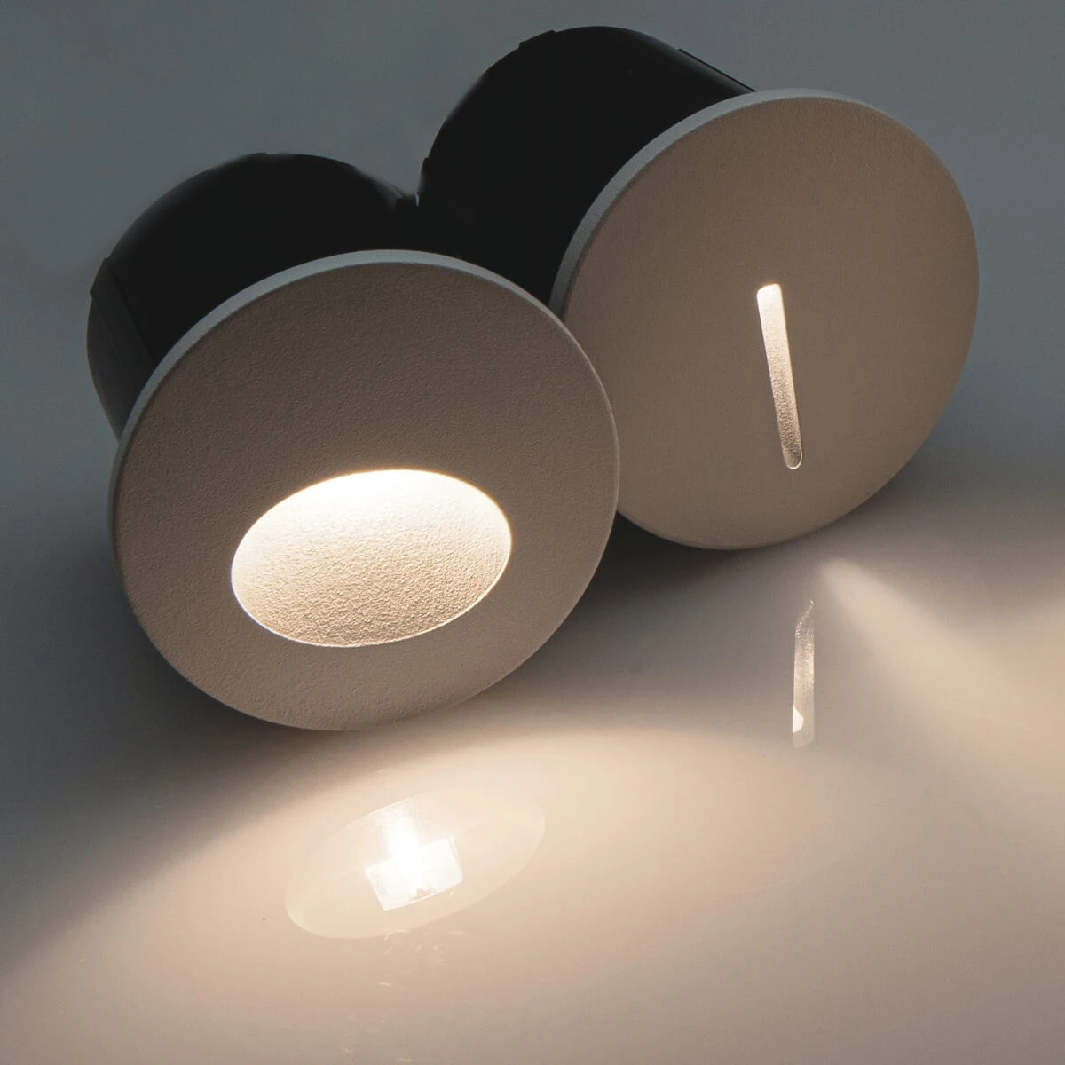 Recessed Outdoor LED Step Light 3W IP65 Sandy White
