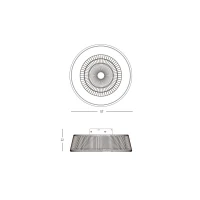 Bohemian LED Ceiling Fan with Tunable Light and Rope Accent - Image 5