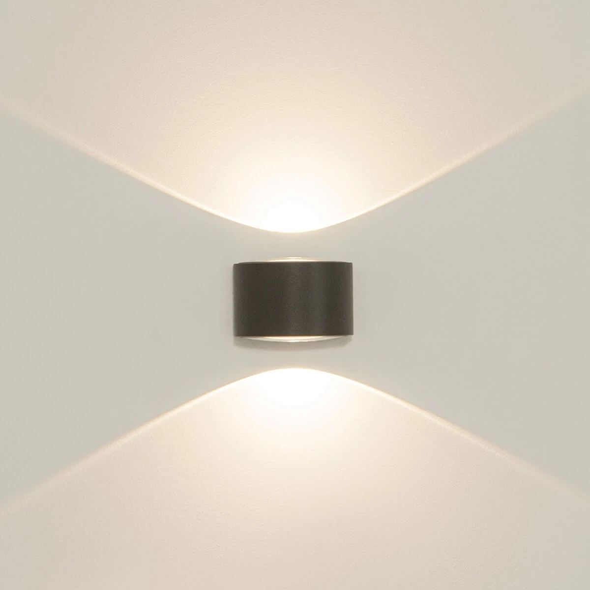 Lauko LED šviestuvas 10W IP54 grafito (aukštyn/žemyn)