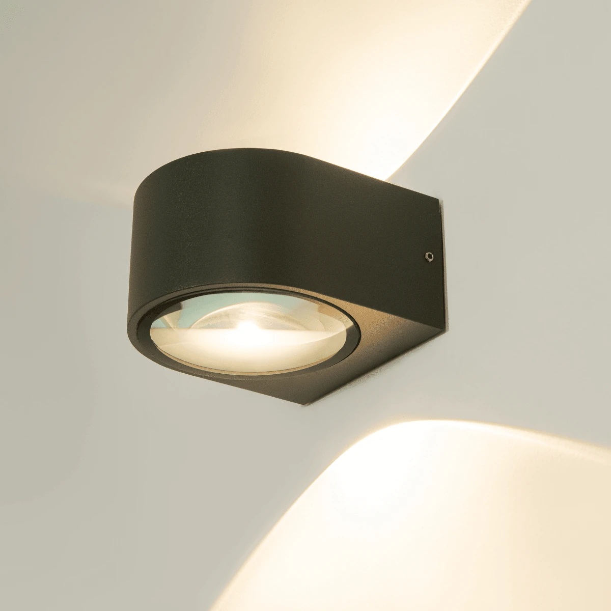 Lauko LED šviestuvas 10W IP54 grafito (aukštyn/žemyn)
