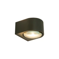 Lauko LED šviestuvas 10W IP54 grafito (aukštyn/žemyn) - Nuotrauka 1