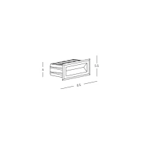 Outdoor Recessed LED Step Light 4W 3000K IP65 Graphite - Image 2
