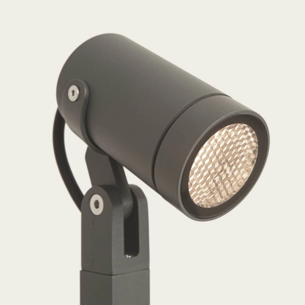 Adjustable Graphite Outdoor Bollard Light IP54