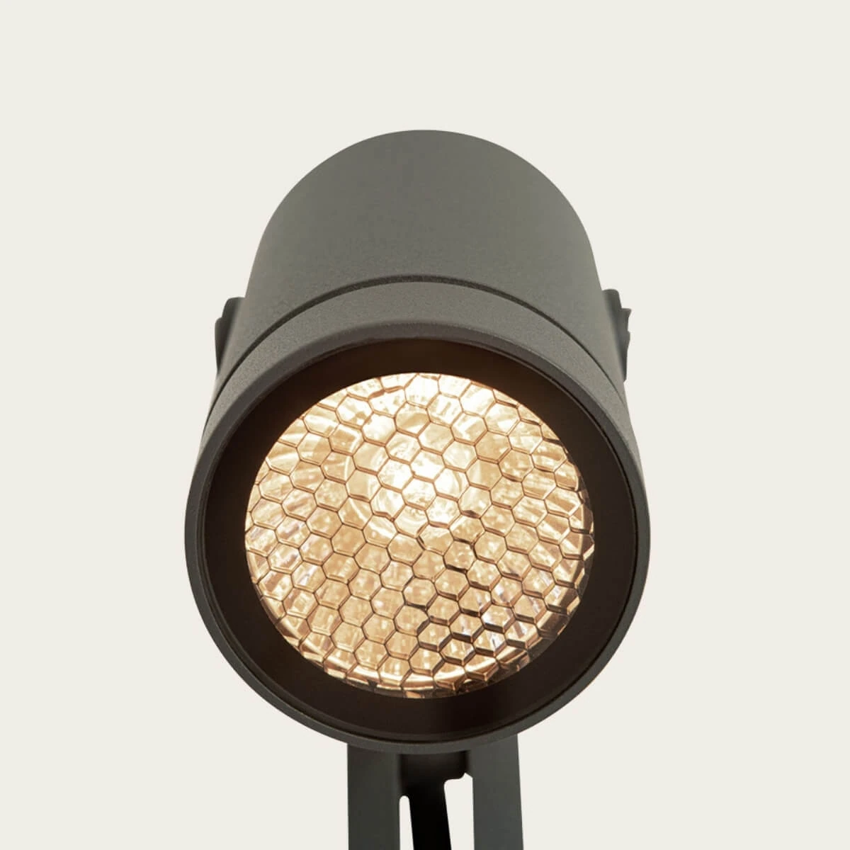 Adjustable Graphite Outdoor Bollard Light IP54