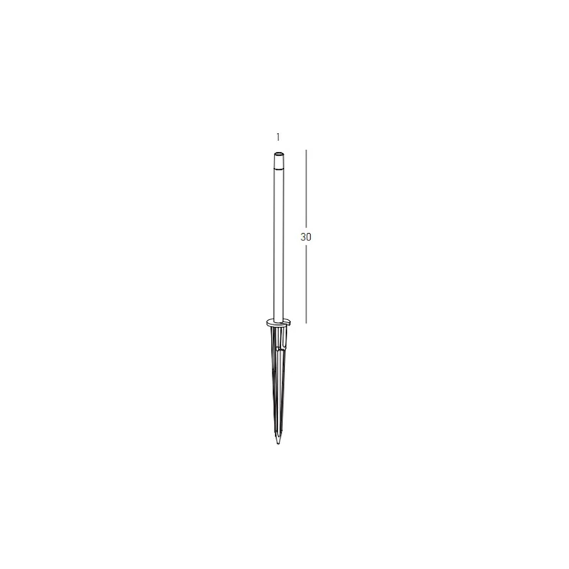 Dark Green LED Garden Spike Light