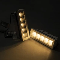 Outdoor Recessed LED Ceiling Light 12W 3000K IP65 Matt Black - Image 5