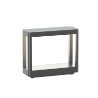 Outdoor LED Bollard Light 8W 3000K IP65 Graphite - Image 1