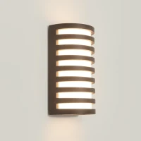 Tamsiai rudas LED lauko sieninis šviestuvas IP65 - Nuotrauka 3