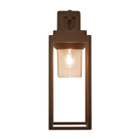 Outdoor Wall Light, Dark Brown, E27 - Image 2