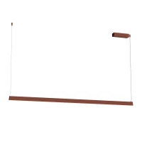 LED linijinis pakabinamas šviestuvas 152 cm – terakota, TRIAC - Nuotrauka 3