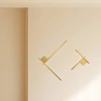 Gold Matt Minimalist LED Wall Light