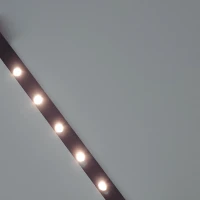 Magnetinis LED šviestuvas 6W 3000K, matinis juodas, 30 cm, DALI - Nuotrauka 2
