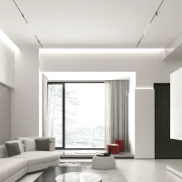 Magnetic LED Linear Light 12W 3000K DALI Dimmable, Black, 60cm - Image 3