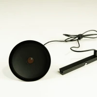Magnetic LED Pendant Light Ø9cm, Matt Black - Image 4