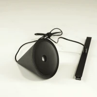 Magnetic LED Pendant Light Ø9cm, Matt Black - Image 3