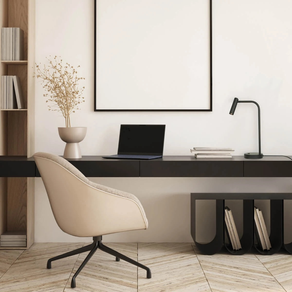 LED Desk Lamp 2.5W 3000K Black Matt