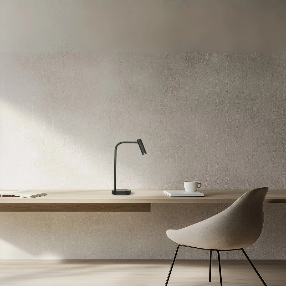 LED Desk Lamp 2.5W 3000K Black Matt