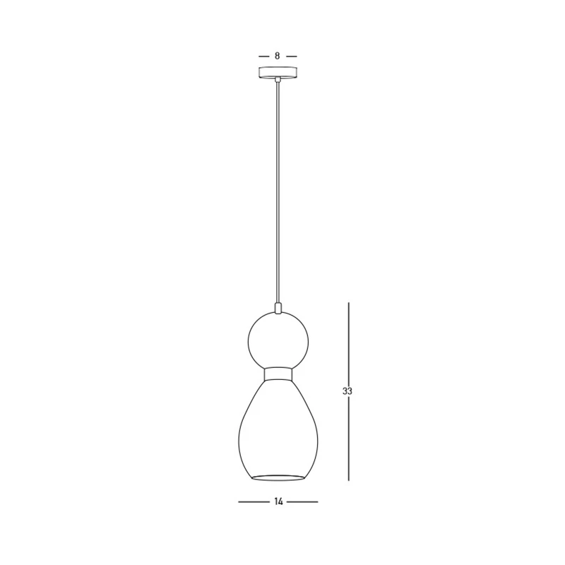 Pakabinamas Šviestuvas | Žalias Marmuras, Žalvaris, Gipsas | Juodas | 33cm
