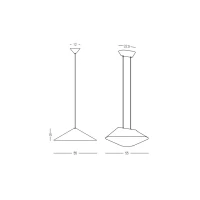 Acoustic Panel LED Pendant Light Brown-Grey 8W 3000K - Image 6