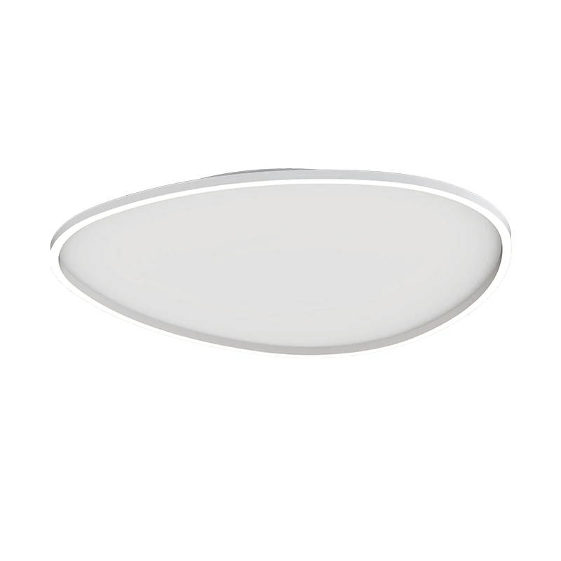 LED Oval Ceiling Light 58W 3000K White Dimmable