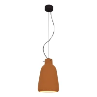 E27 Pakabinamas šviestuvas Ø18 cm – natūralus molis - Image 2