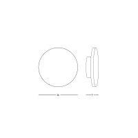 LED Wall Light 6W 3000K Blue Lagoon Acoustic Panel - Image 3