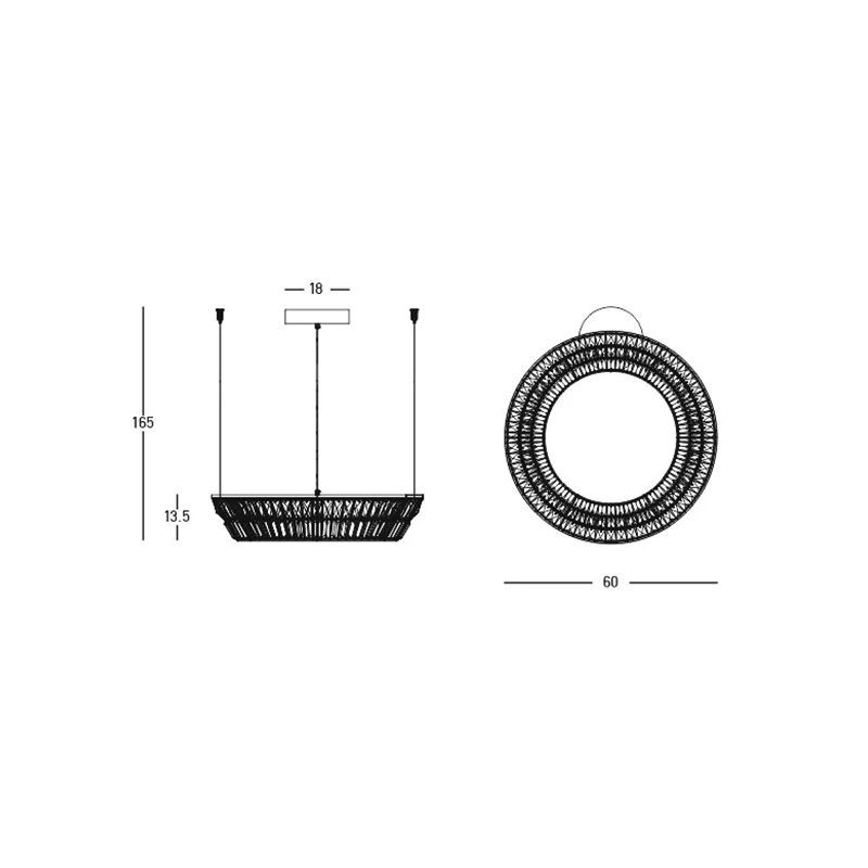 Krištolinis LED Pakabinamas Šviestuvas, Antikvarinis Žalvaris, Ø60cm