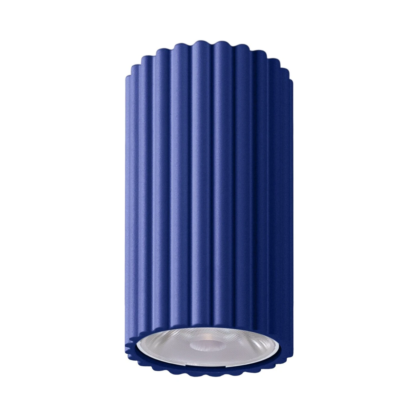 Ceiling light 8W – cylindrical, ultramarine, DALI/PUSH DIMM