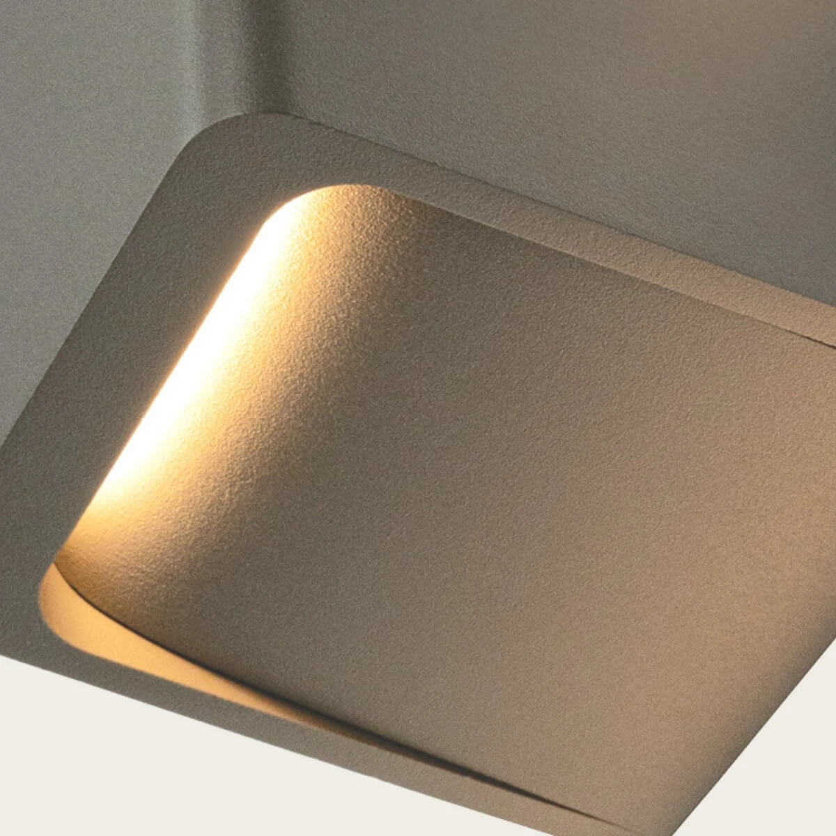 Graphite Outdoor Up-Lighting Wall Light, Integrated LED