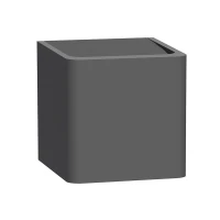 Graphite Outdoor Up-Lighting Wall Light, Integrated LED - Image 2