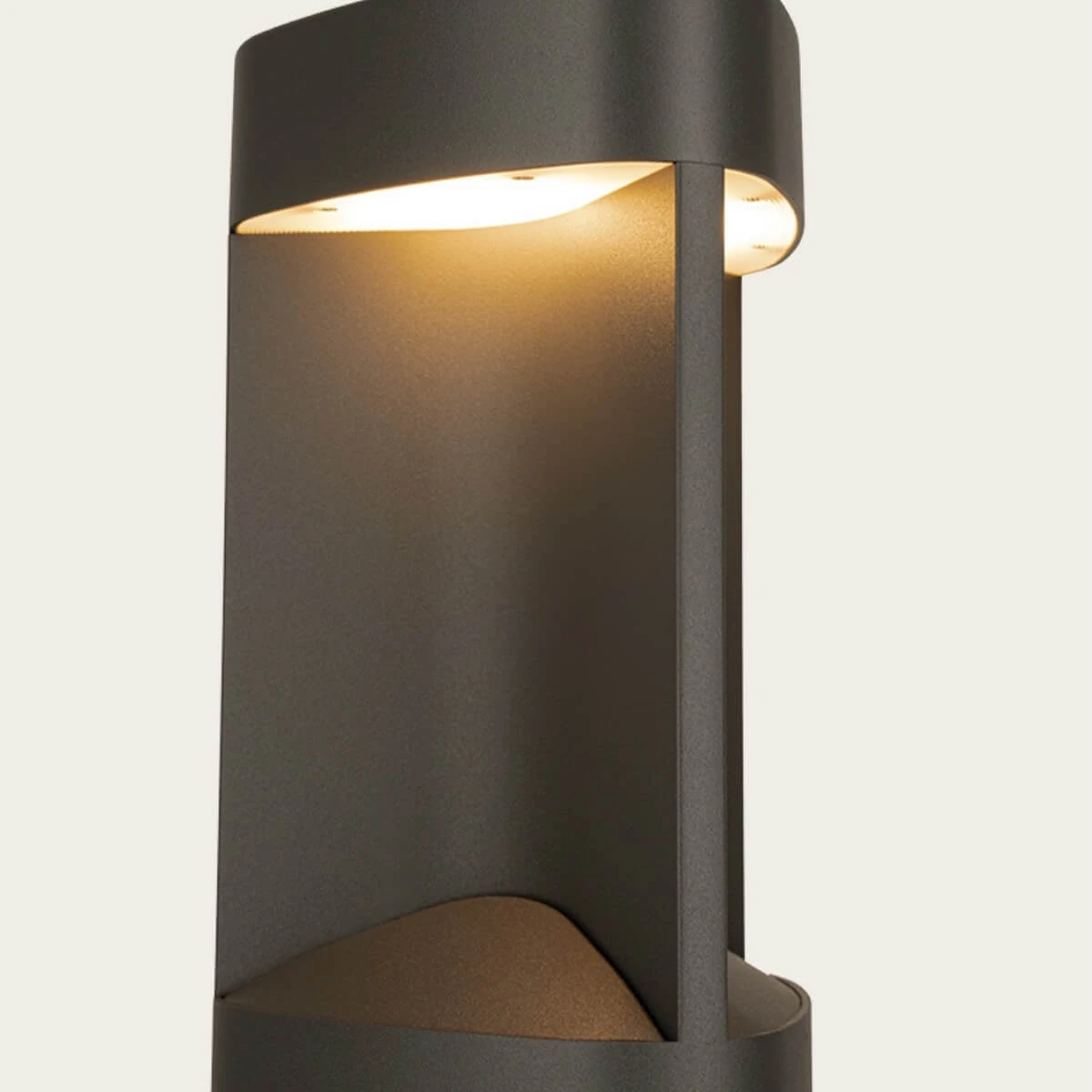 Graphite Outdoor LED Bollard Light 7W 3000K IP54