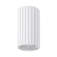 Ceiling light 8W – cylindrical, white, DALI/PUSH