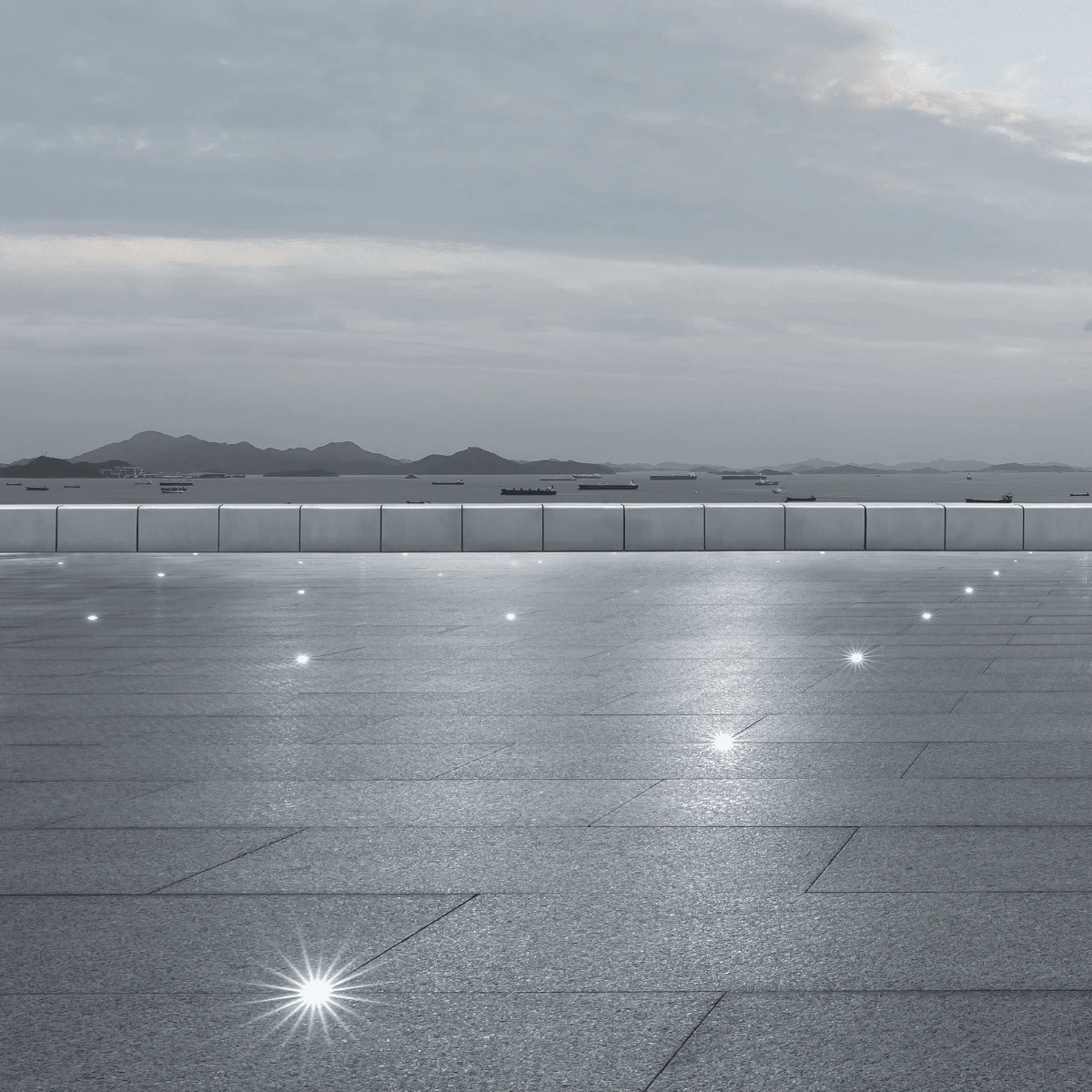 Outdoor Recessed LED In-Ground Light 1W 3000K IP68 Stainless Steel
