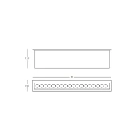 Outdoor Linear In-Ground LED Light 9W 3000K IP67 Stainless Steel - Image 4