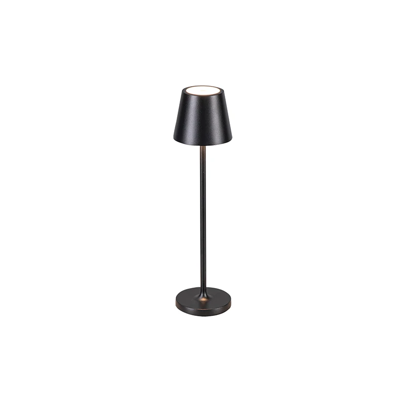 Portable Outdoor LED Table Lamp, Black, 1.5W