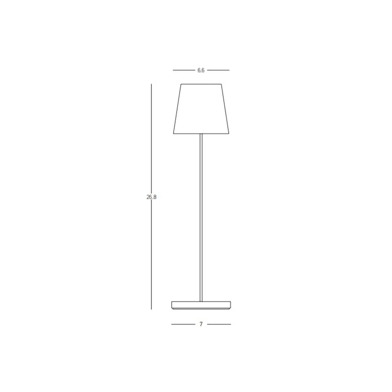 Sand Portable LED Table Lamp with Touch Dimming