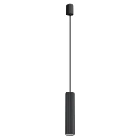 Pendant light 8W – round, black, DALI/PUSH DIMM - Image 1