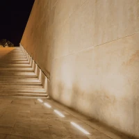 Linear Recessed LED In-Ground Light 9W 3000K IP67, Stainless Steel - Image 1
