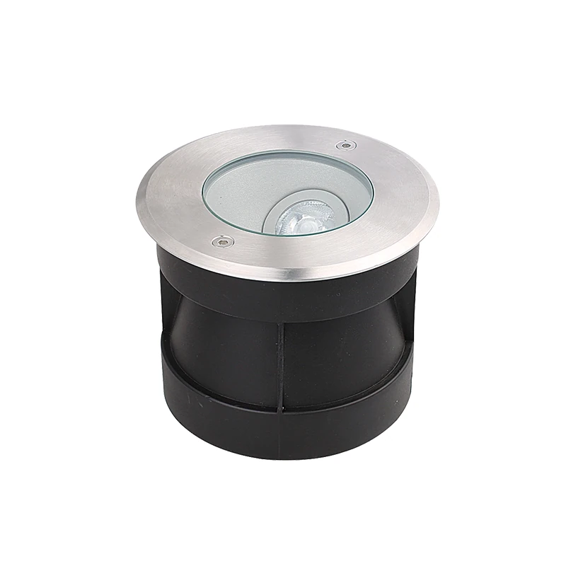 Round Recessed Inground LED Light, Stainless Steel, IP66