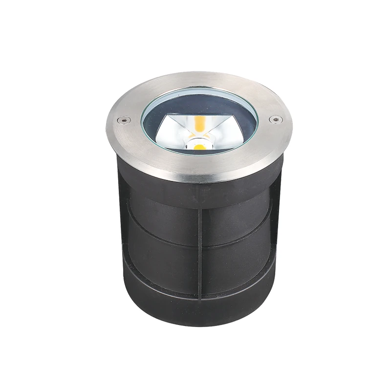 Outdoor In-Ground LED Light, Square, Stainless Steel, 7W 3000K