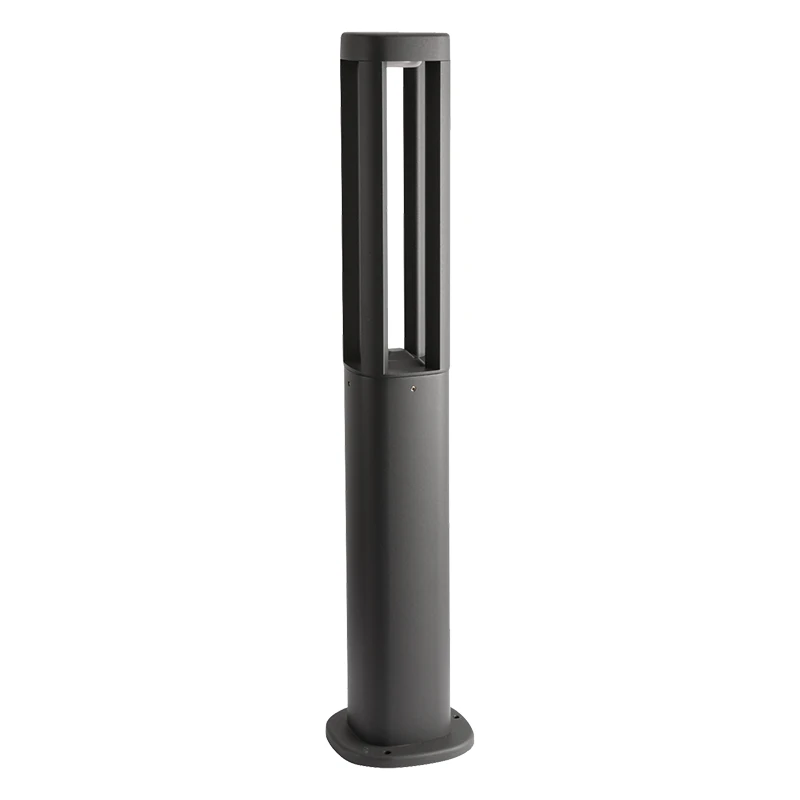 Lauko stulpinis šviestuvas 7W 3000K IP54 grafito spalvos